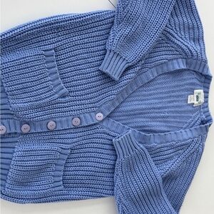 Willow Periwinkle Knit Cardigan